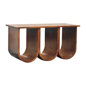 Triple Open Style Coffee Table