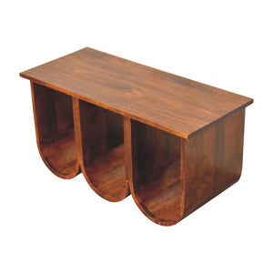 Triple Open Style Coffee Table