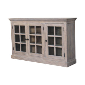 Stone Wash Triple Glazed Cabinet