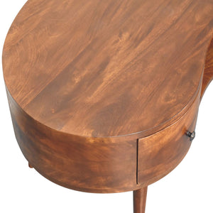 Large Chestnut Wave Coffee Table