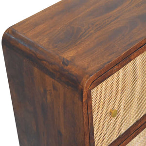 Chestnut Woven Chest