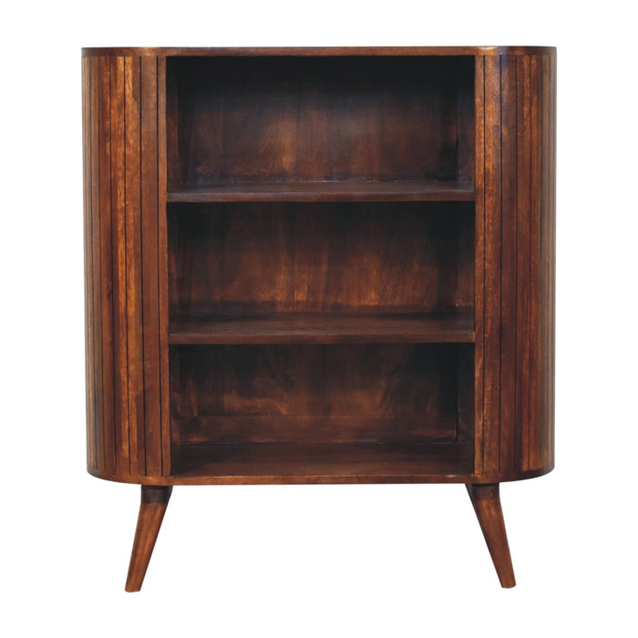 Cortez Chestnut Open Cabinet