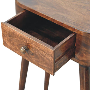 Mini Albion California Walnut Bedside