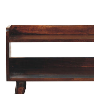 California Walnut Nordic Storage Bench