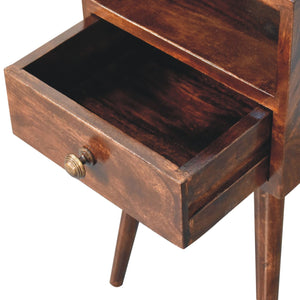 Mini California Walnut Bedside