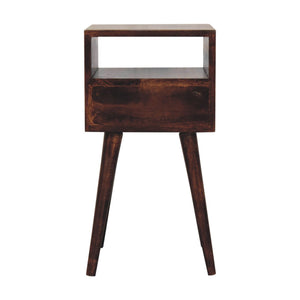 Mini California Walnut Bedside