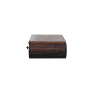 Wall Mounted California Walnut Console Table