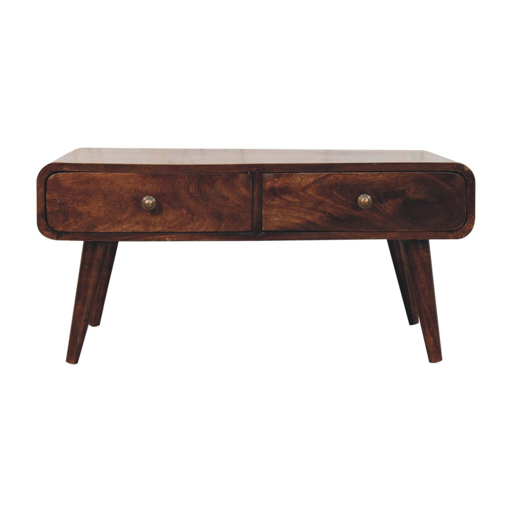 California Walnut Sonata Coffee Table