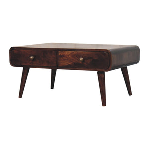 California Walnut Sonata Coffee Table