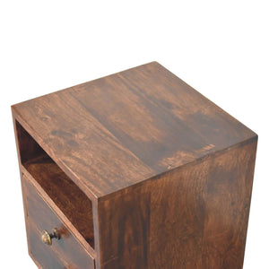 Mini Classic California Walnut Bedside