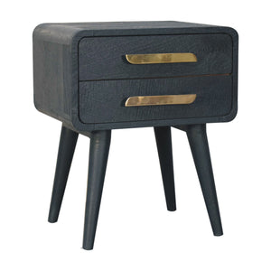 Midnight Teal Bedside Table