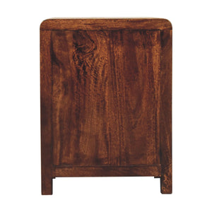 California Walnut Naya Bedside