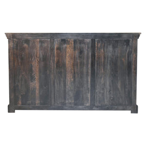 Regal Ash Black Rustic Sideboard