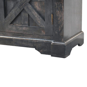 Regal Ash Black Rustic Sideboard