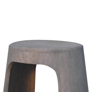 Acid Wash Open Side Table