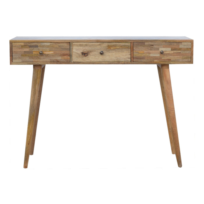 Patchwork Patterned Console Table