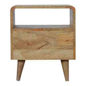 Mono Print Bedside with Open Slot