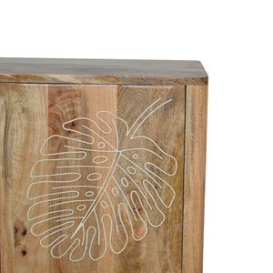 Lead Embossed Resin Cabinet