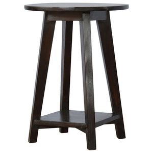 Walnut Undercarriage Bar Stool