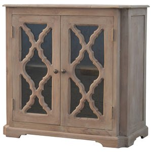 Sideboard with 2 Hand Carved Glazed Doors