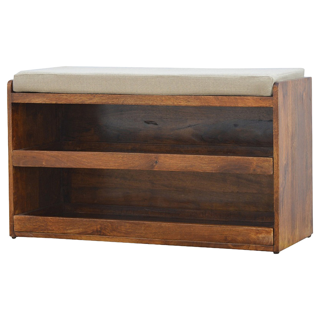 Solid Wood Shoe Storage Unit