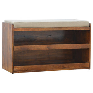 Solid Wood Shoe Storage Unit