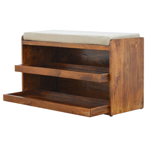 Solid Wood Shoe Storage Unit