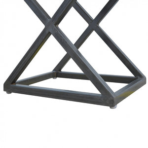 Industrial Cross Metal Coffee Table