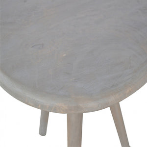 Lulu Round Tripod End Table