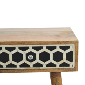 Bone Inlay Console Table - On Back Order 8 to 12 weeks