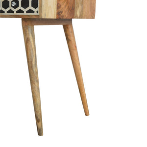 Bone Inlay Console Table - On Back Order 8 to 12 weeks