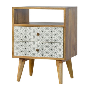 Prima Bedside with Open Slot