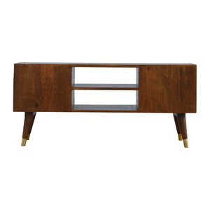 Brass Hole Inlay Media Unit