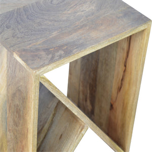 Geometric Library Side Table