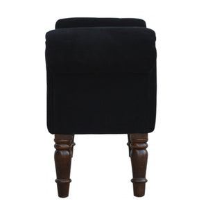 Black Velvet Bench