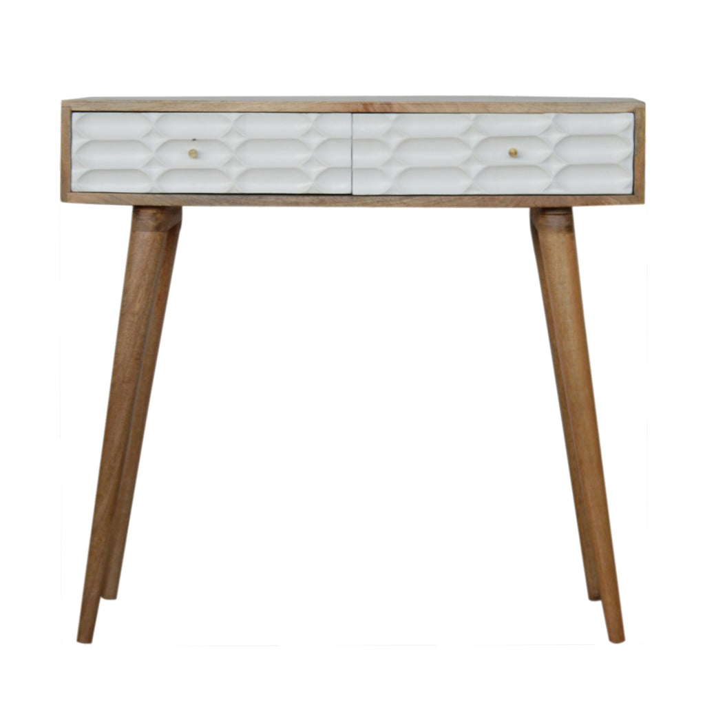 Capsule White Painted Console Table