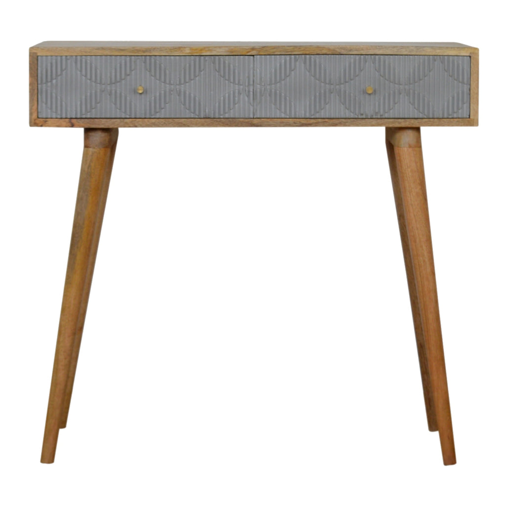 Milan Grey Console Table