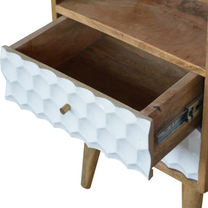 Honeycomb Open Slot Bedside