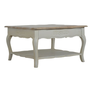 Amberly Carved Coffee Table