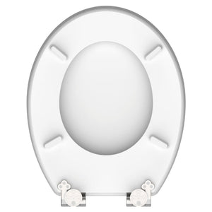 SCHÜTTE High Gloss Toilet Seat with Soft-Close ASIA MDF