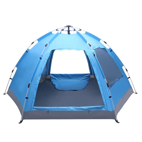 Luxury Garden Party 3-4 Person Automatic Family Tent Instant Pop Up Waterproof for Camping Hiking Travel Outdoor Activities