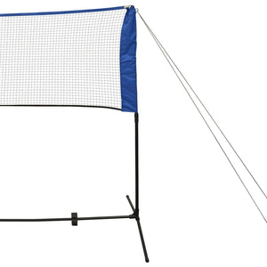 vidaXL Badminton Net Set with Shuttlecocks 300x155 cm