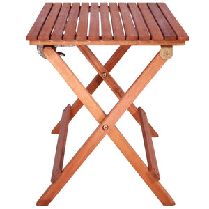 vidaXL 3 Piece Bistro Set for Children Solid Eucalyptus Wood