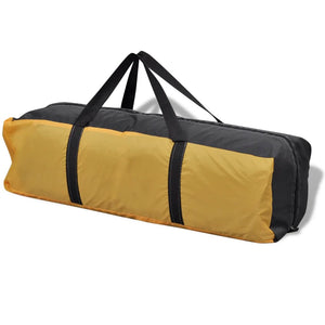 vidaXL 4-person Tent Yellow