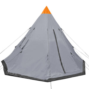 vidaXL 4-person Tent Grey