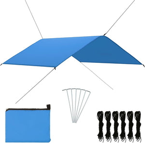 vidaXL Outdoor Tarp 4x4 m Blue