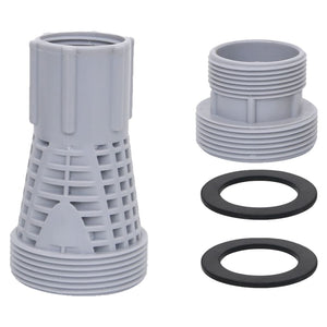 vidaXL 2 Piece Pool Hose Connectors Plastic