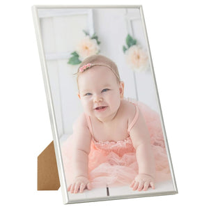 vidaXL Photo Frames Collage 3 pcs for Wall or Table Silver 15x21cm MDF