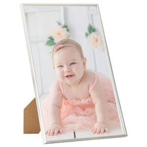 vidaXL Photo Frames Collage 5 pcs for Wall/Table Silver 21x29.7 cm MDF