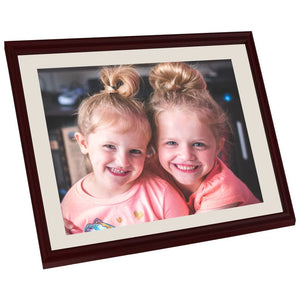 vidaXL Photo Frames Collage 3 pcs for Wall or Table Dark Red 18x24 cm